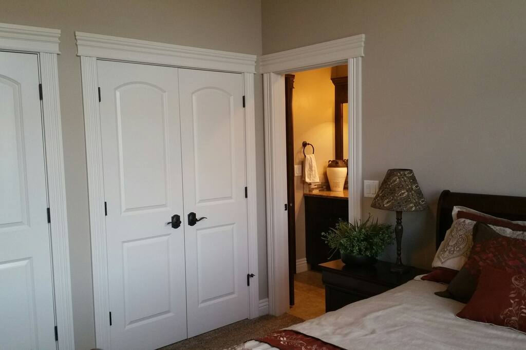 Private room with private bath access.