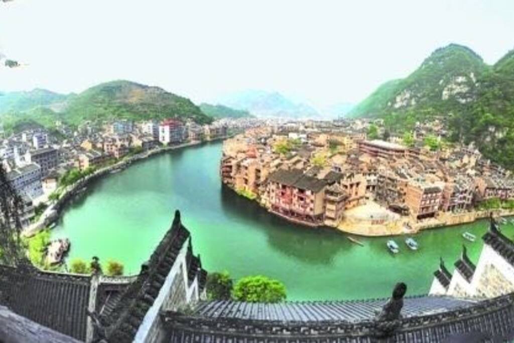 阳台观景