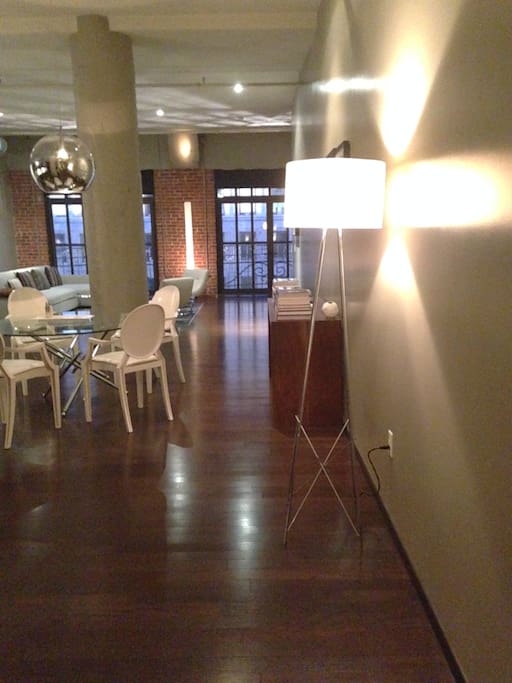 Open loft space