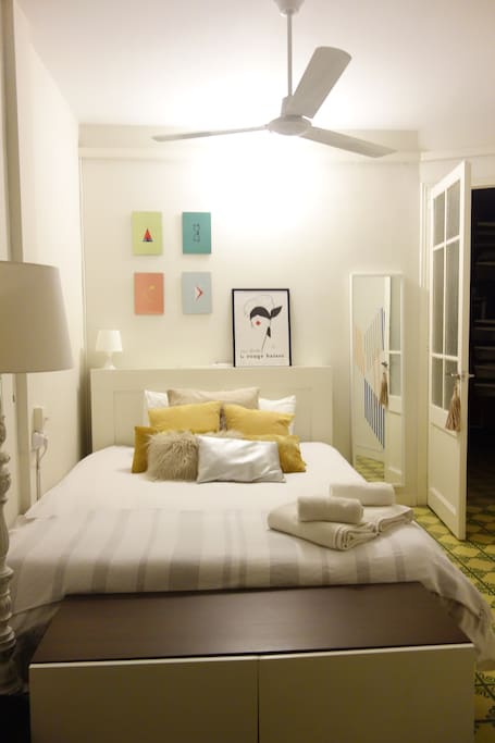 1.60 bed, confortable for 2.