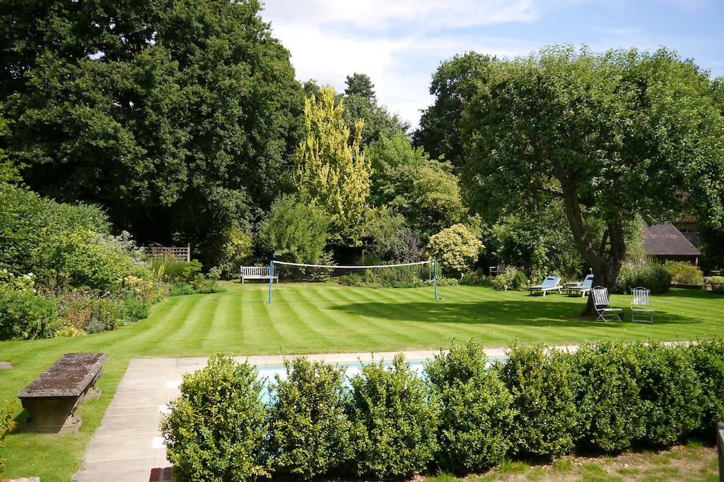 Quiet relaxing garden