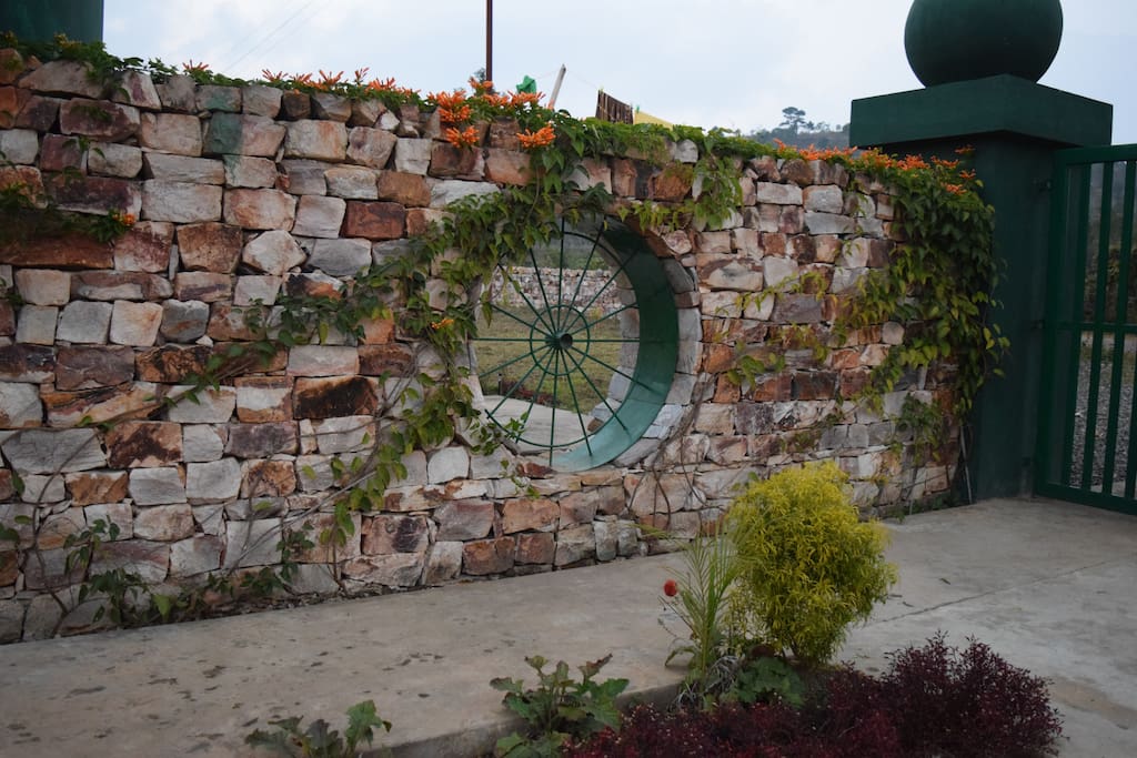 Entrance Wall