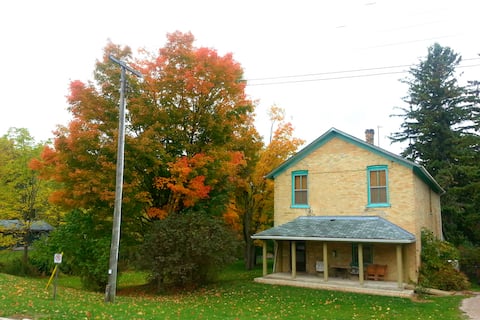 6 bedroom Mill House Cottage by the Falls in beautiful Port Albert, Ontario!