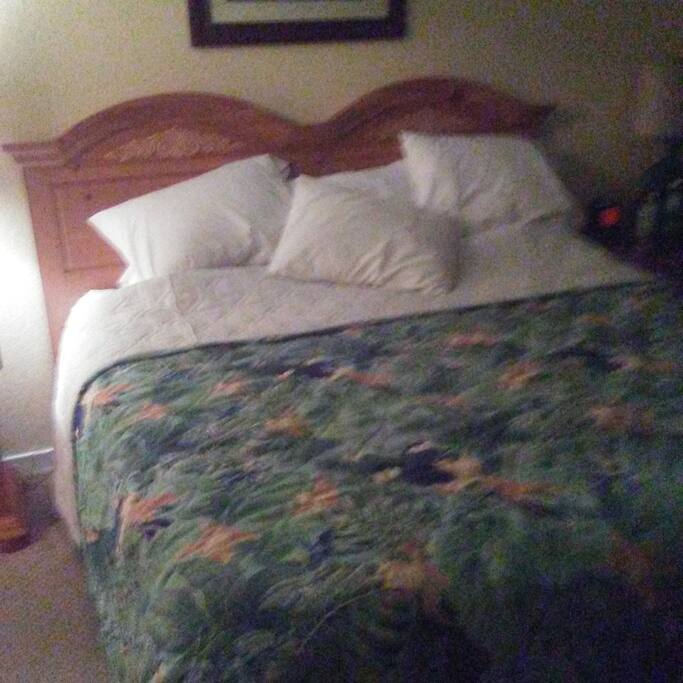 nice big bed