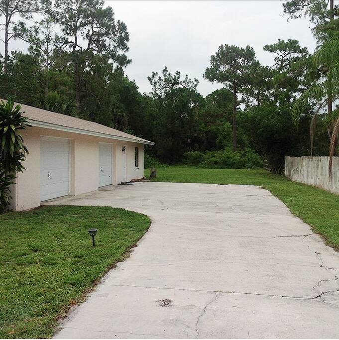 End of the driveway..