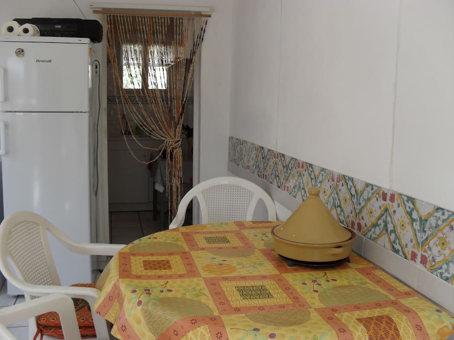 véranda repas