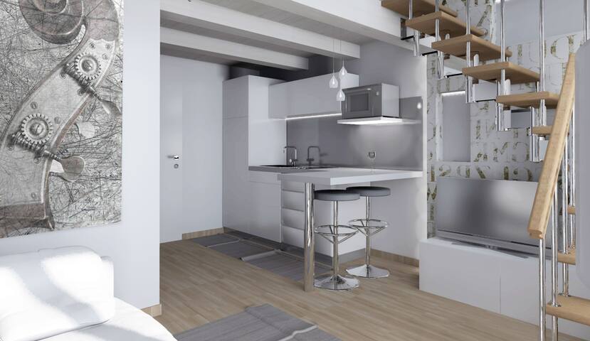 two indipendent loft, up to 6 people, 10min. duomo gallery image 5