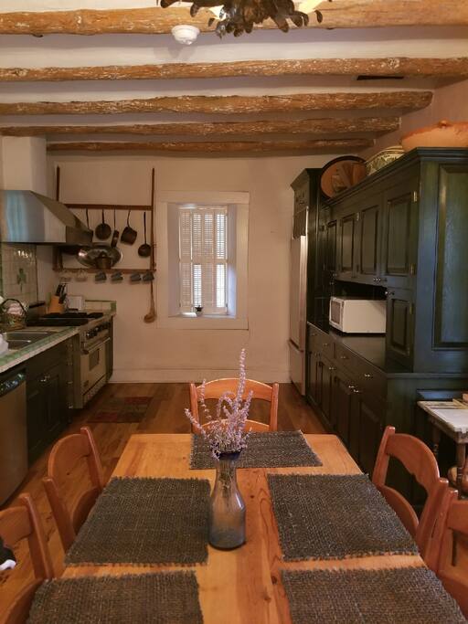 Full view of kitchen