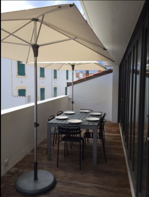 terrace du bas