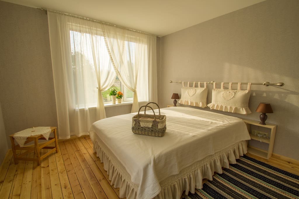 Romantic country style bedroom
