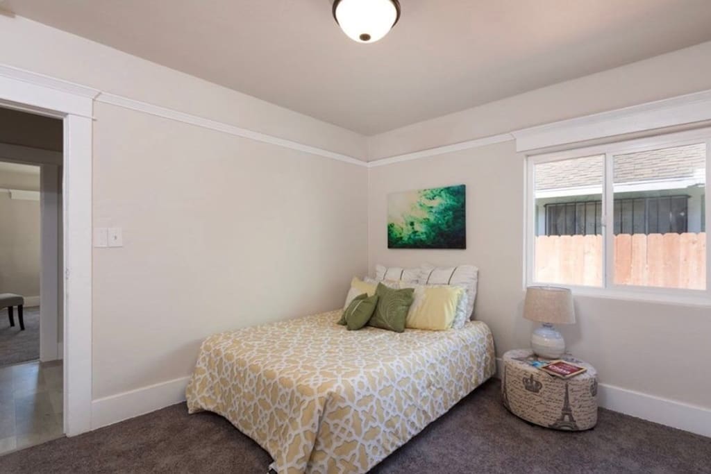 Master suite with queen bed