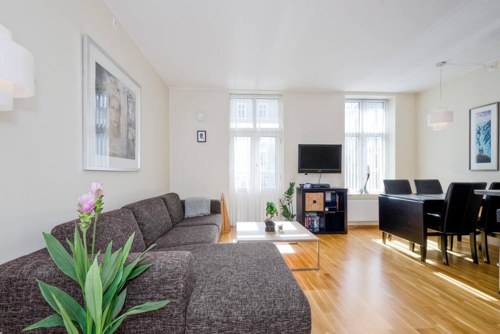 Open plan living space