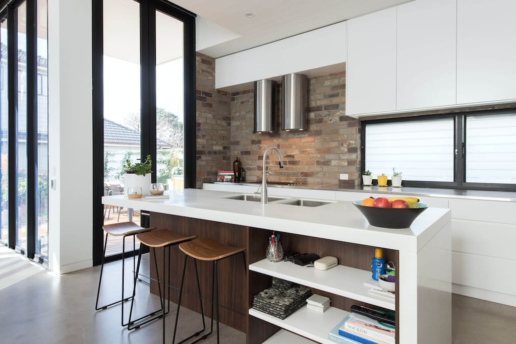 Industrial designer kitchen