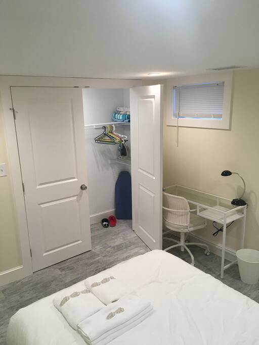 Large Closet / Small Desk