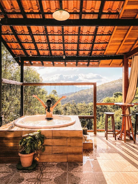 Casa Buzaga - Jacuzzi  overlooking Serra!