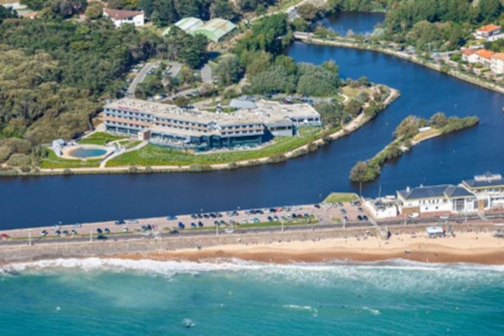 Thalasso et plage à 8min à pied