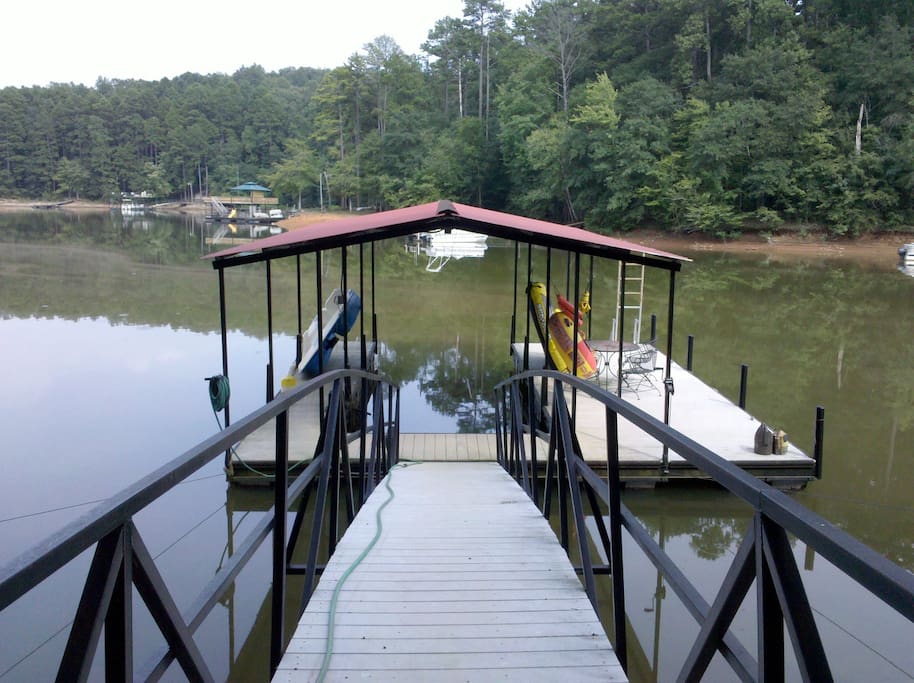 The dock