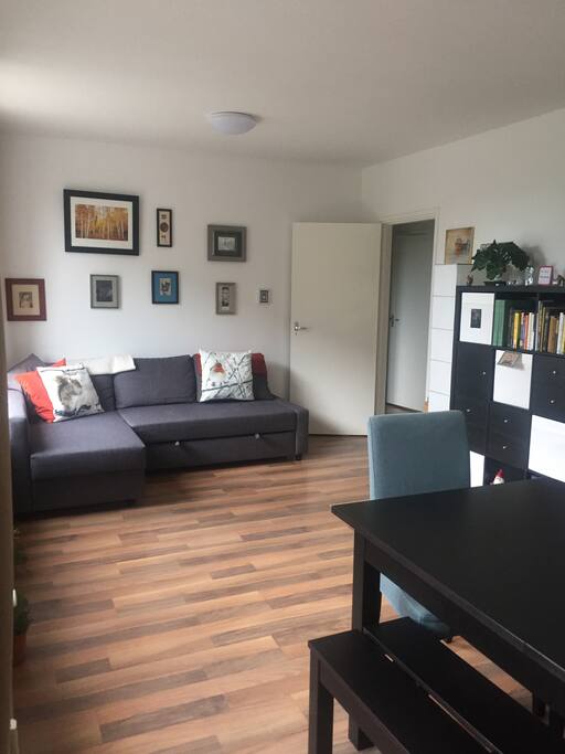 Living / Dining Room with sofa bed for 1 - 2 people