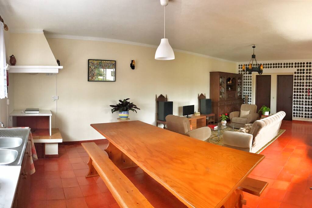Open space living room
