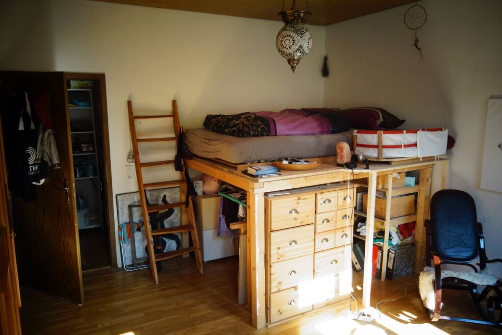 Schlafzimmer Nr. 1 Hochbett