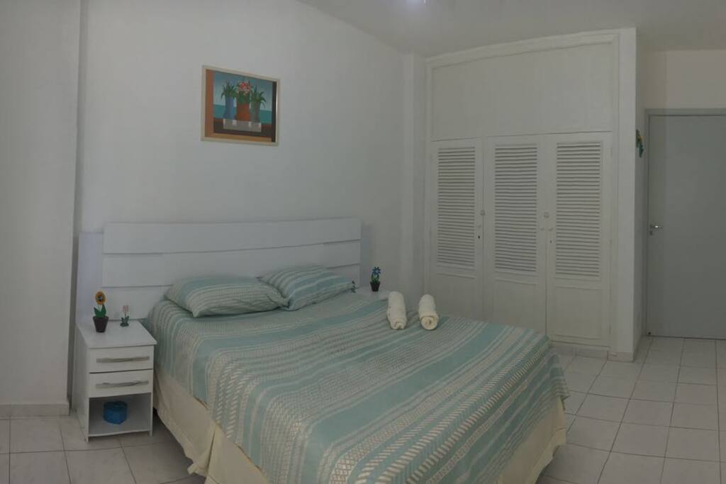Suite com ar condicionado