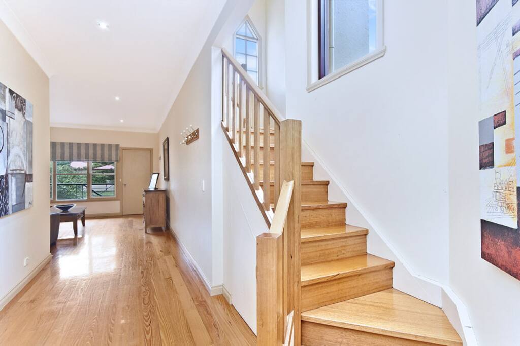 stairwell looking towards front door