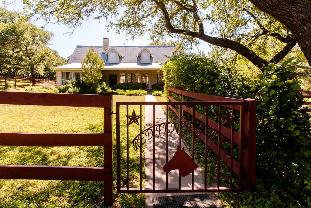 Entrance to guest house