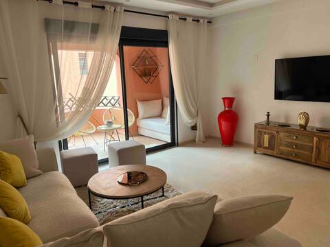 Top Airbnb: Big appartment in heart of Gueliz ! High standing in Arrondissement De Gueliz مقاطعة كليز