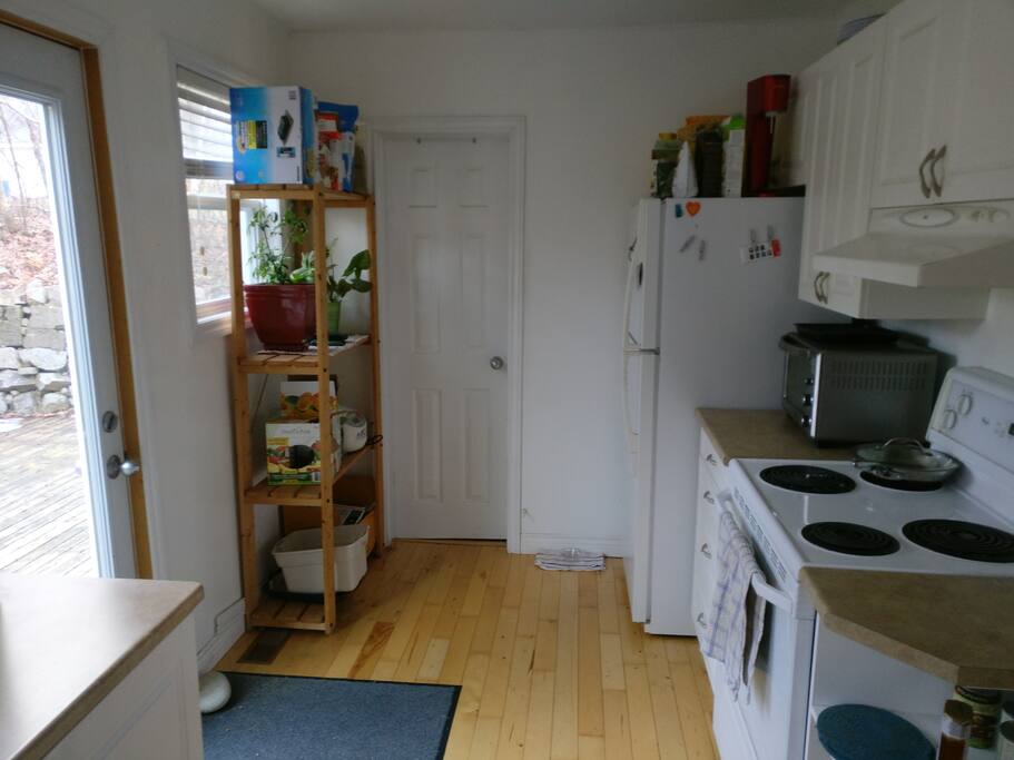 Fridge and toaster oven, I do not have a micro wave