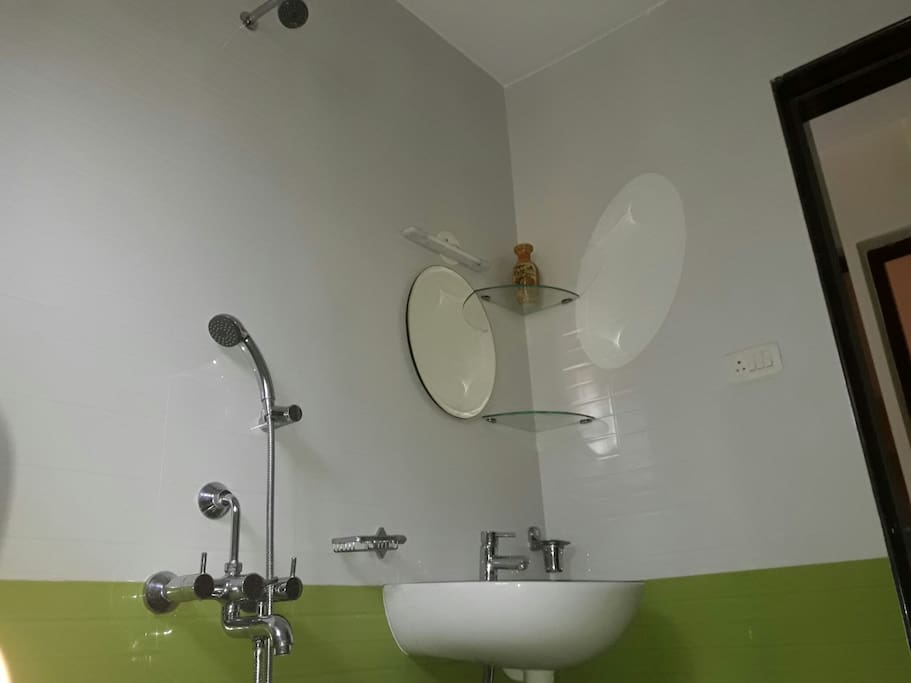 Spacious toilet