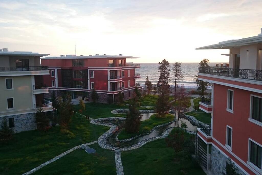 Вид на море.