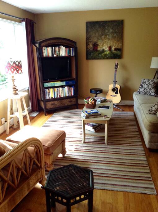 Living room with TV