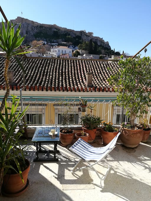 Balcony with a view