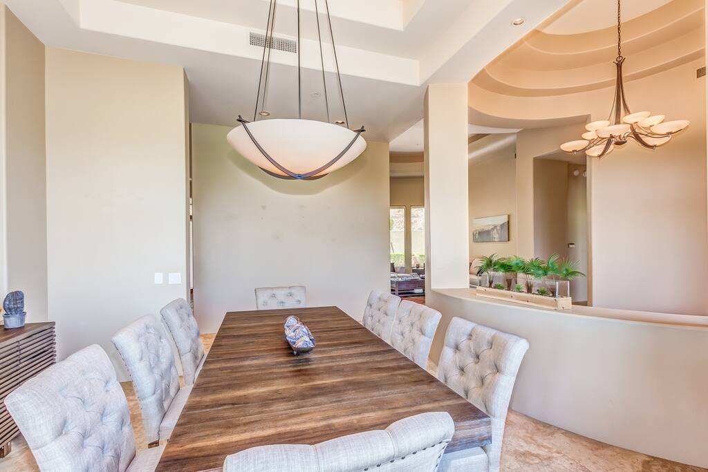 Formal dining space