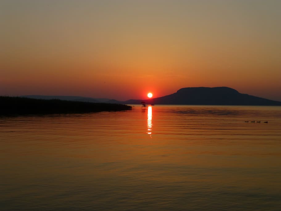 Sonnenuntergang am Balaton