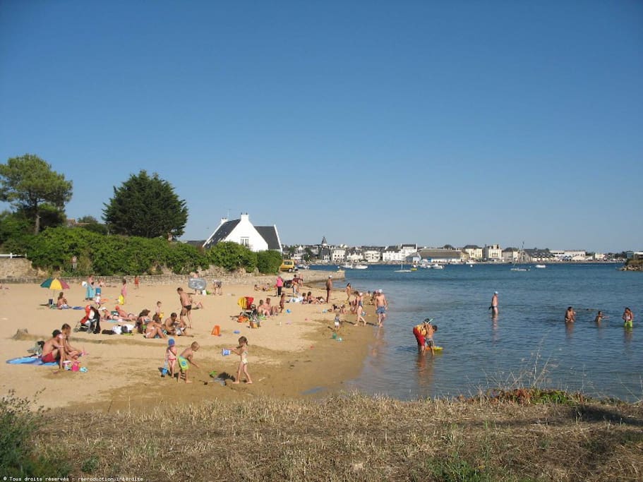 Vue de la plage situé a 200m