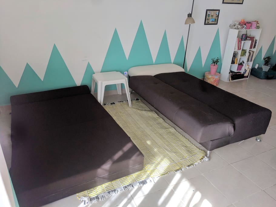 1 o 2 sofás cama - individuales