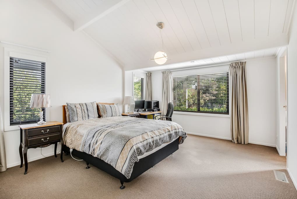 Bedroom 1: master bedroom with ensuite