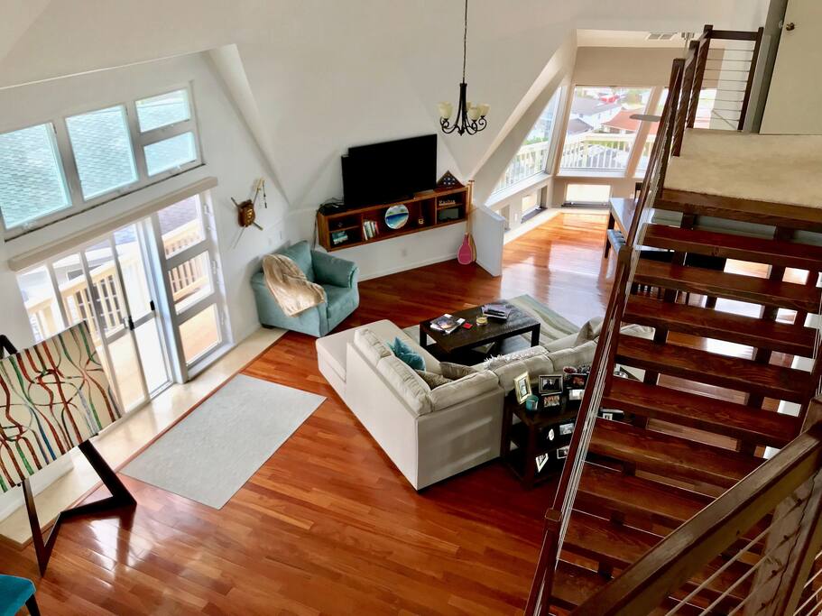 View from the master suite landing.