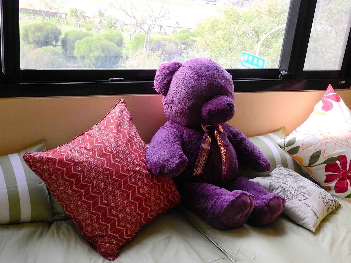 Derde verdieping, 3C, vierpersoonskamer.