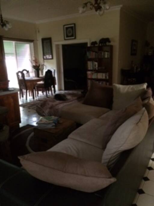 spacious living area