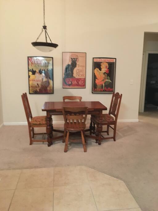 Dining area