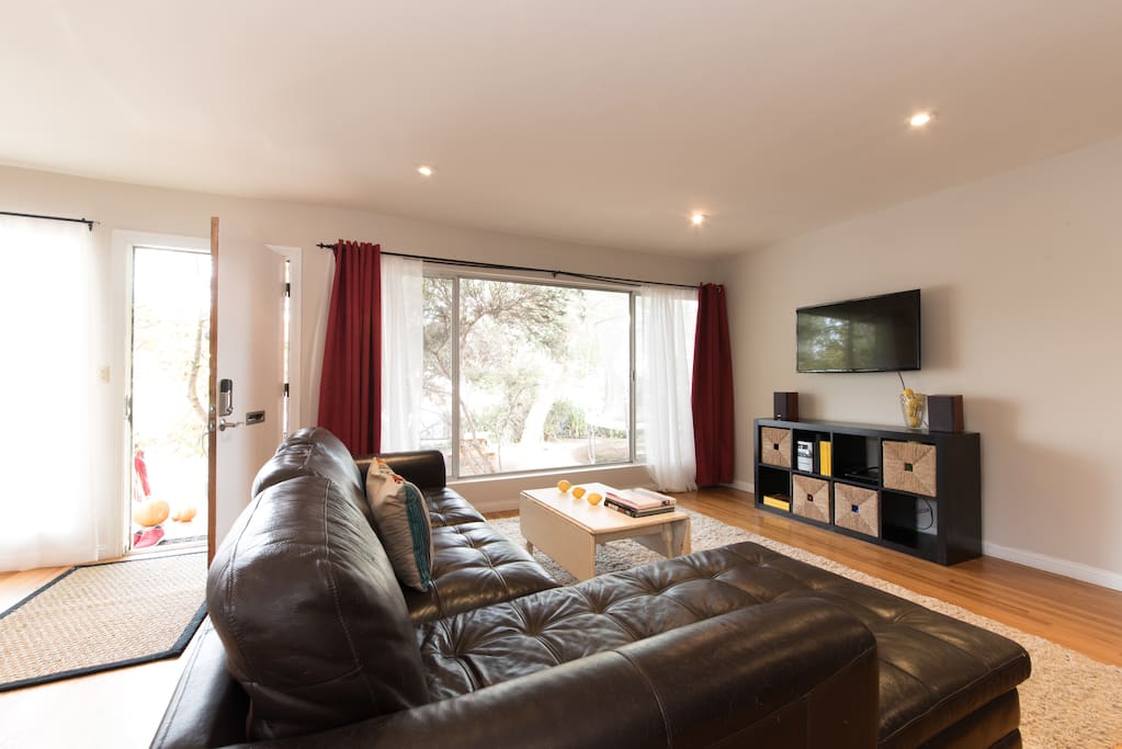 Smart TV and large living space