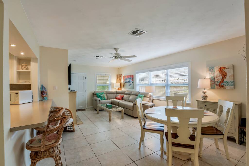 Large open floor plan