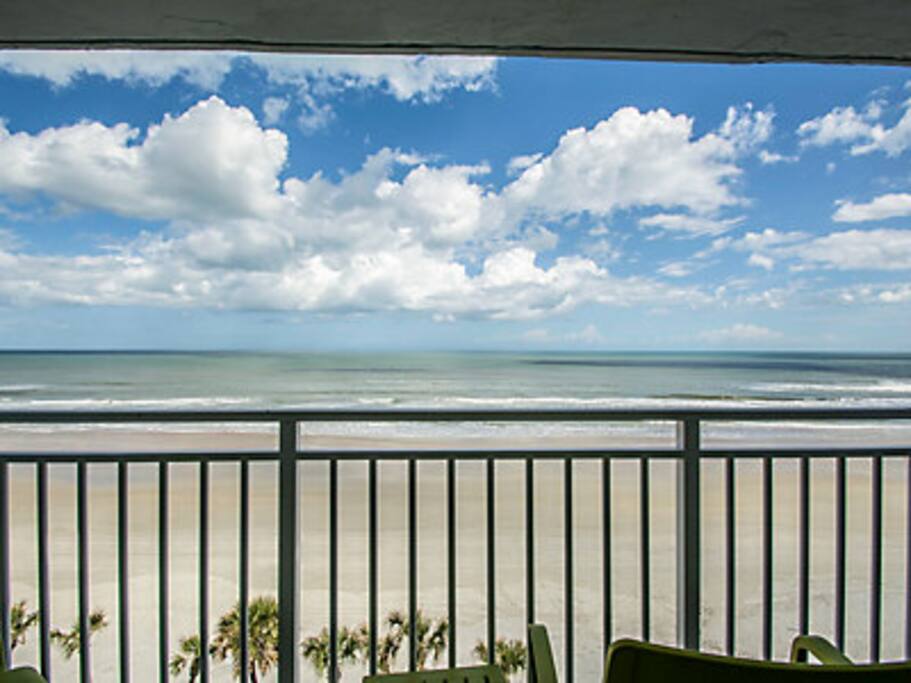 Right on the legendary beach.