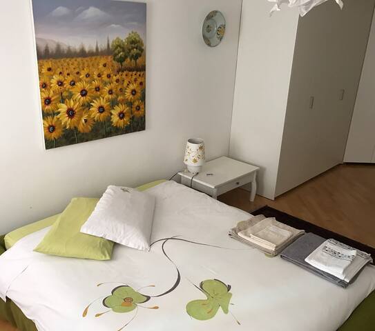 City centre huge room with bathroom and breakfast