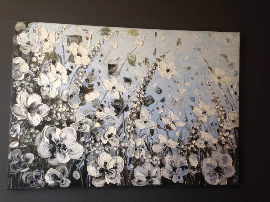Painting in Bedroom