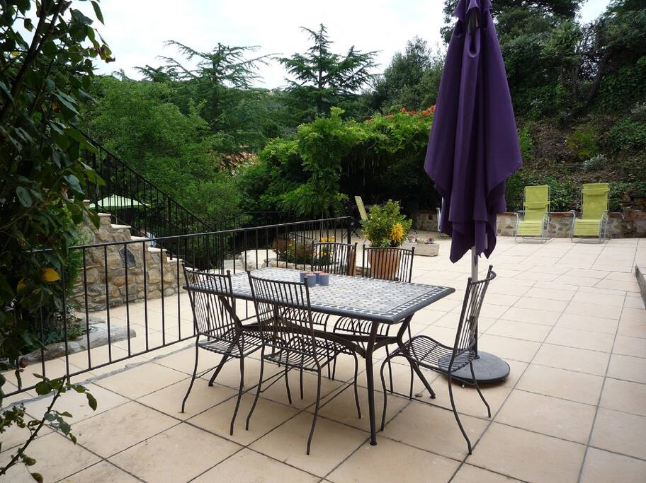 Large terrace & BBQ