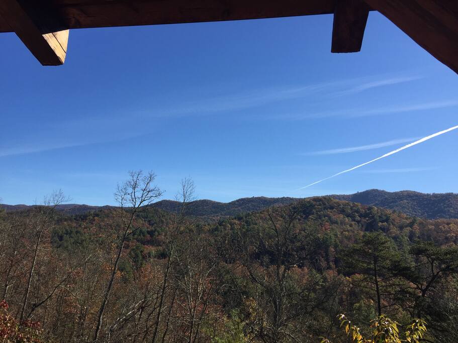 View from the front porch - Ahhh !