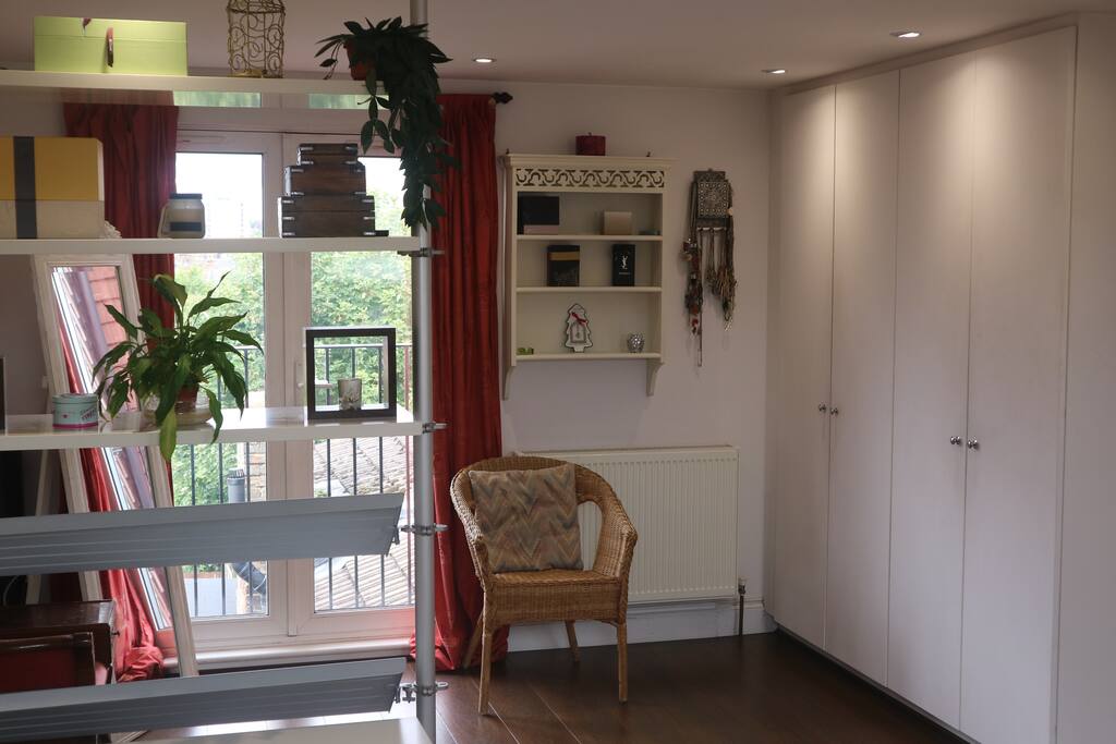 Double Patio doors to a great view
